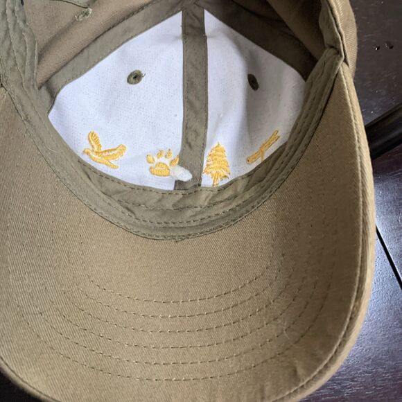 J Rag Dragonfly, tree, Paw & Bird logos, Alabama embroidered on the Back - Brown - Picture 7 of 8